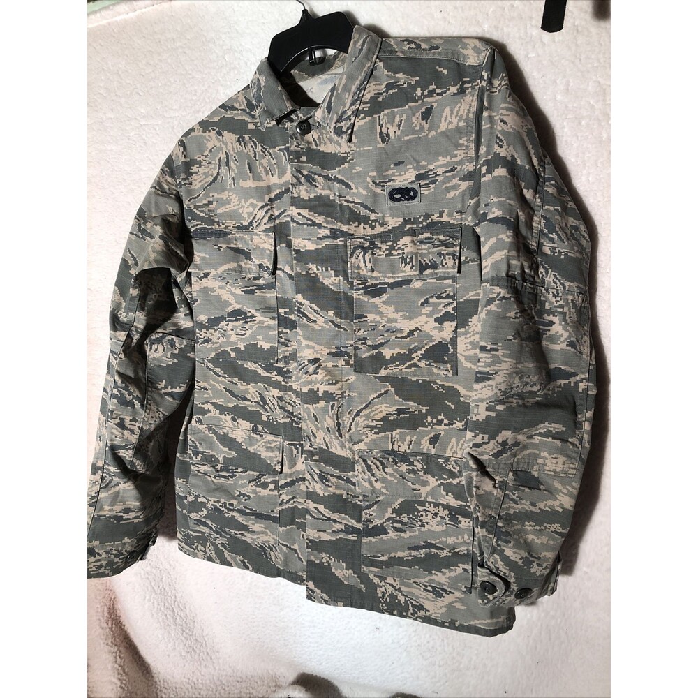 US Air Force Military Utility Field Coat Digital Camouflage  Size 38 Long